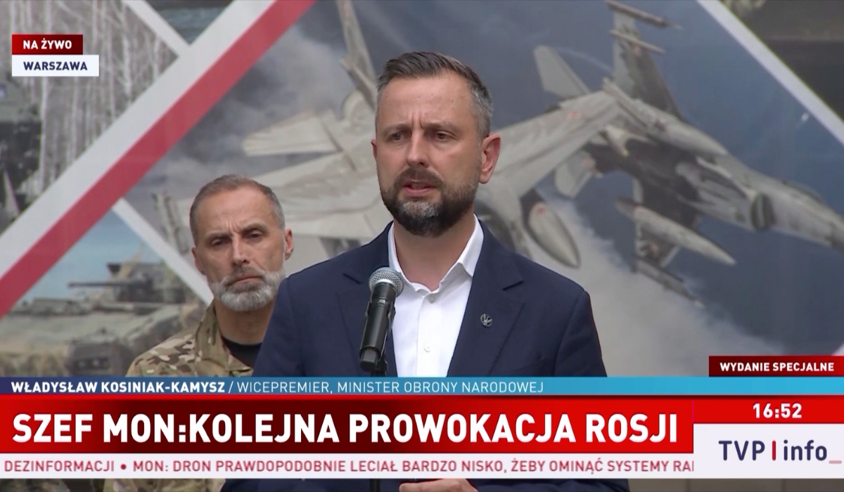 Kosiniak-Kamysz o eksplozji drona na Lubelszczyźnie: to rosyjska prowokacja