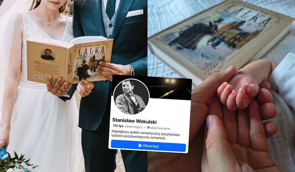 Prowadzący profil Stanisława Wokulskiego poznał dzięki temu żonę, teraz mają syna Aleksandra po prawdziwym imieniu Prusa