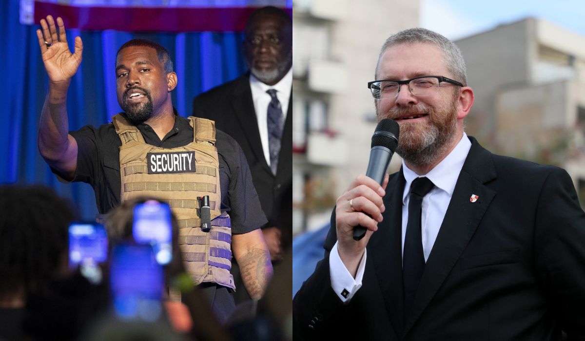 Kanye West również jest pod wrażeniem Grzegorza Brauna, wspomniał o nim na swojej stronie