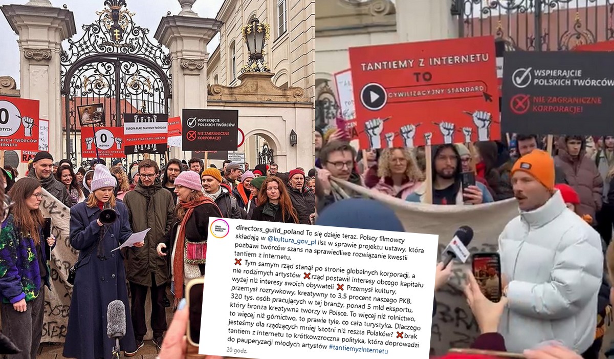 Młodzi filmowcy protestują w sprawie tantiem od streamingów, domagają się 1,5% od przychodów rynku VOD