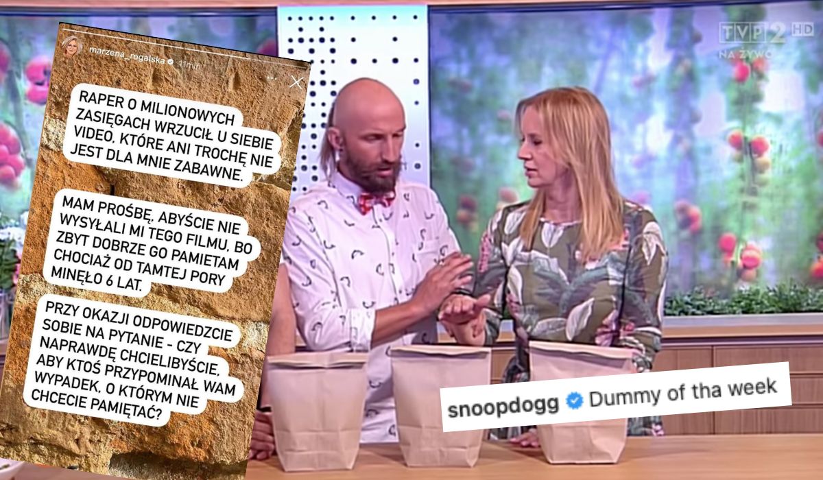 Marzena Rogalska wściekła się, że Snoop Dogg po 6 latach udostępnił jej nagranie z wypadku i otworzył stare rany