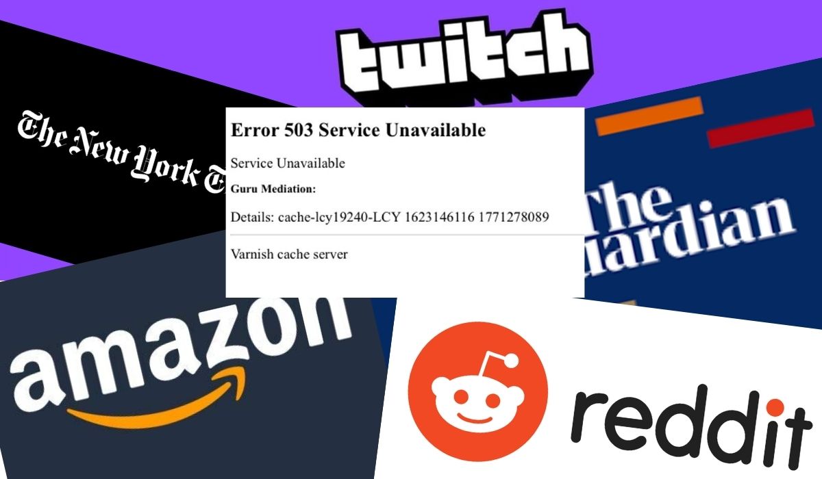 Globalna awaria platform i serwisów internetowych, problemy m.in. ze Spotify, Twitchem i Redditem