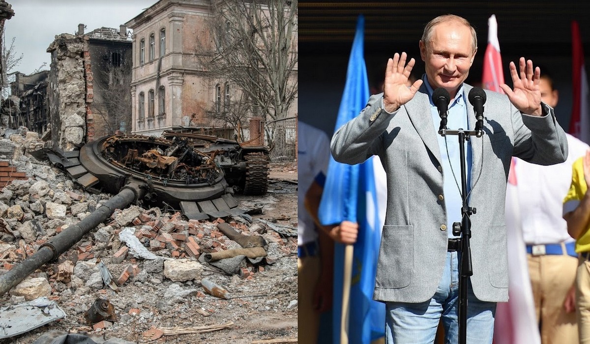 Meduza: Putin chce rozmów i zawieszenia broni, zyskać na czasie i powtórzyć najazd w 2023