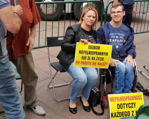 Niepełnosprawni zapowiadają protest. 3 dni przed eurowyborami