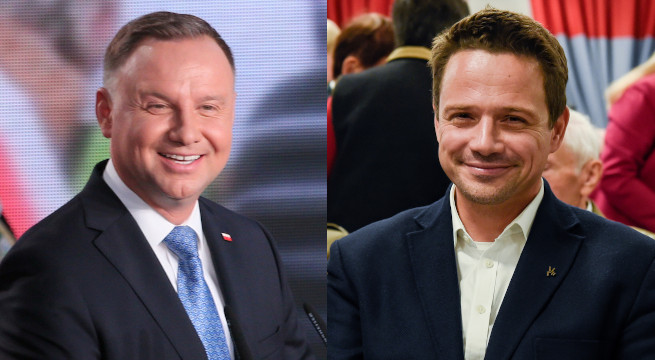 Nowy sondaż: Trzaskowski z małą przewagą, 11% nie wie, na kogo zagłosuje