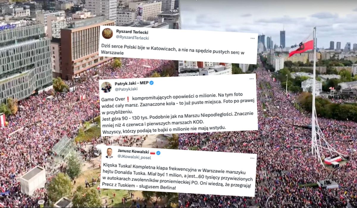 Politycy PiS jednym tchem wieszczą porażkę frekwencyjną marszu