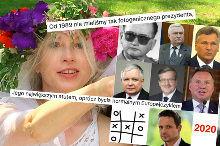 Manuela Gretkowska chwali powab i przymioty Trzaskowskiego: Polska potrzebuje miłości, nie pier**lenia