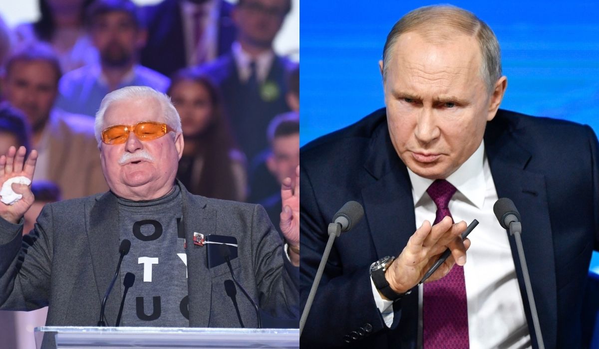 Lech Wałęsa z refleksją i refleksem: "nie popieram już Putina"
