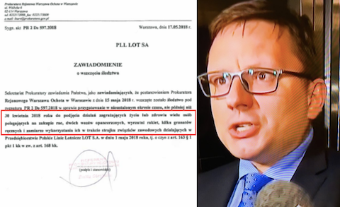 Oficjalny powód wyrzucenia z pracy w LOT Moniki Żelazik