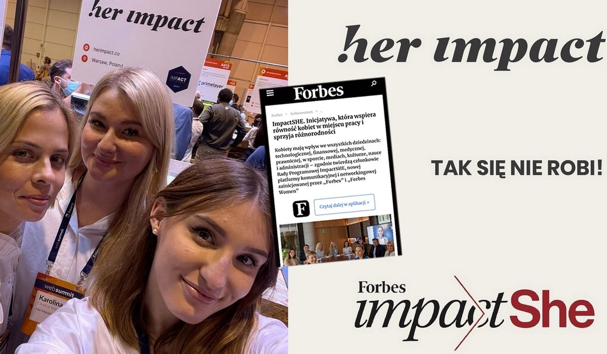 Inicjatorki Her Impact oskarżają Forbes Women Polska, że ich akcja ImpactShe to dość bezwstydny plagiat