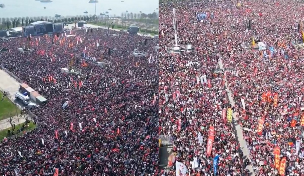 Turcja: ponownie doszło do masowych protestów, opozycja wzywa władzę do wypuszczenia rywala Erdogana