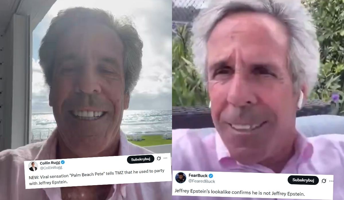 Sobowtór Epsteina udziela wywiadów i przekonuje że nie jest Epsteinem, ale przyznaje, że z nim "imprezował"