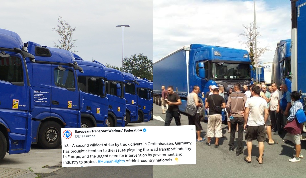 Pracownicy Mazurów znowu czekają na wypłaty i znowu protestują, teraz jeszcze liczniej