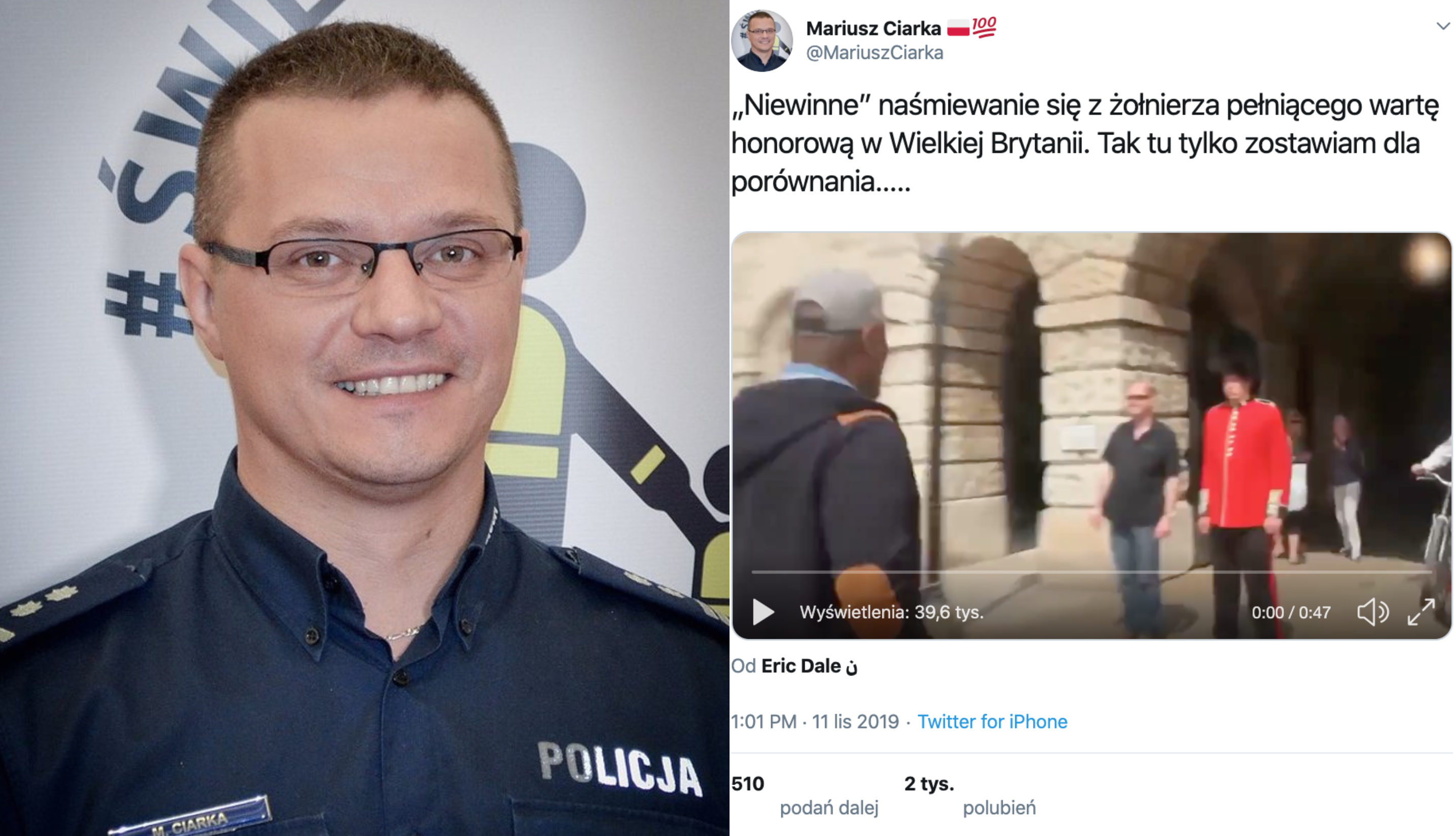Rzecznik prasowy policji opublikował fejka jako przykład, jak karać głupie żarty