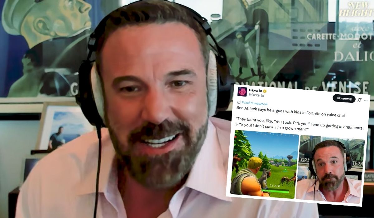 Ben Affleck przyznał, że gra w Fortnite i wdaje się w pyskówki z dzieciakami