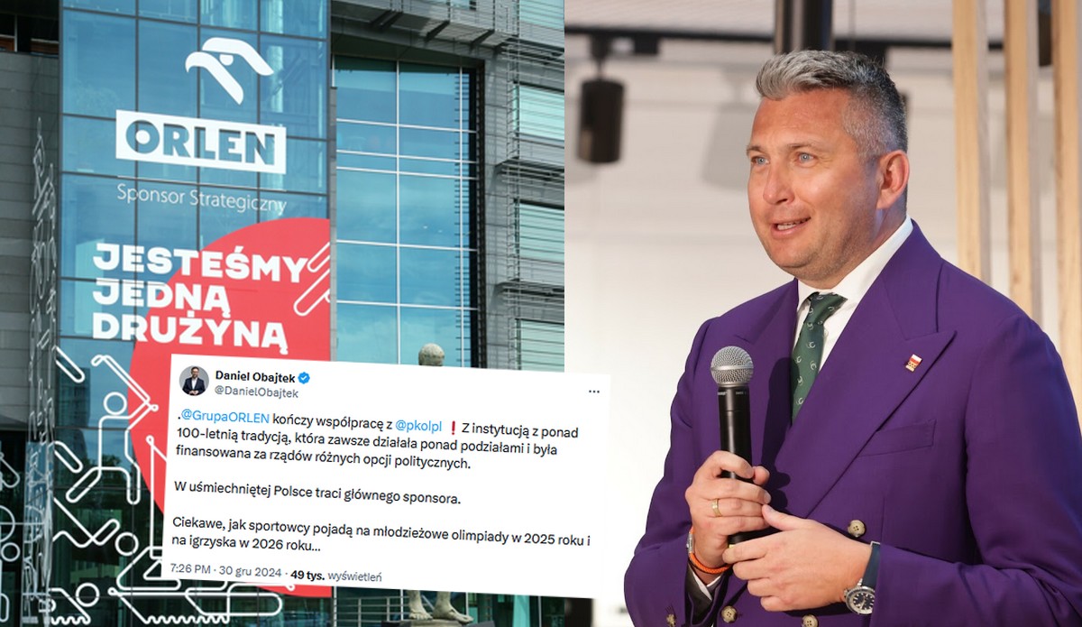 Orlen przekazał, że po fikołkach w PKOL-u rezygnuje ze wspierania komitetu