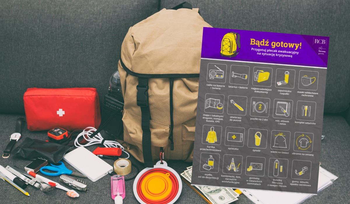 Wiceszef MSWiA zachęca do robienia zapasów tak, żeby w kryzysie poradzić sobie przynajmniej przez trzy dni