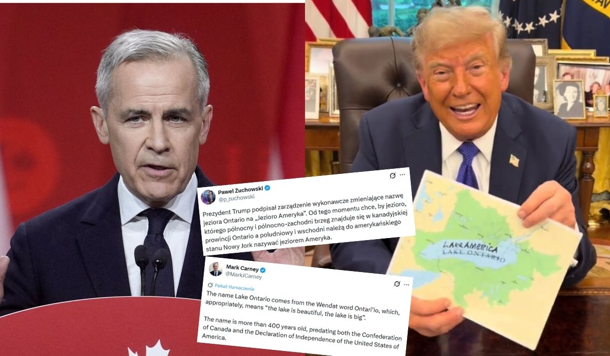 Kanada odpowiada na zaczepki Trumpa i zmianę nazwy jeziora Ontario, że ta nazwa jest starsza niż USA