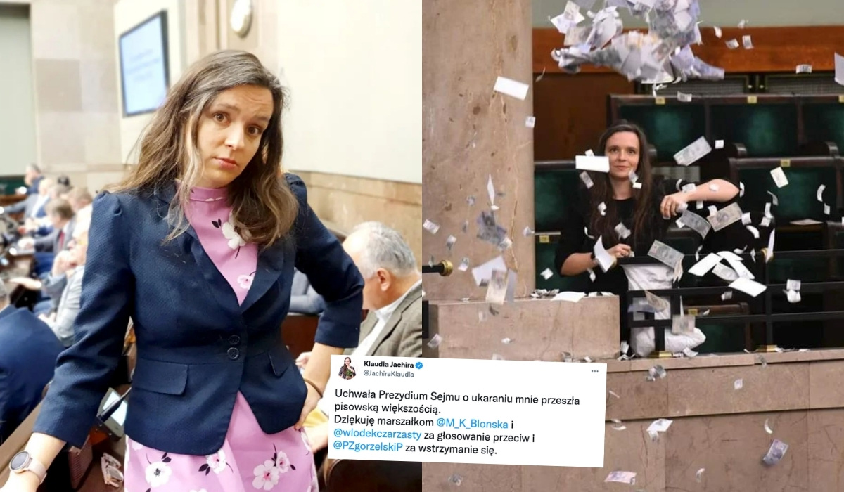 Jachira narzeka, że będzie mieć mniej kasy za sypanie fałszywych banknotów, a Glapiński pozostaje bezkarny