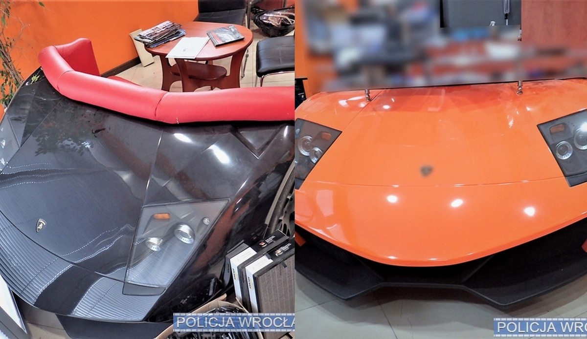 Robili meble z podróbek Lamborghini. Straty producenta aut oszacowano na dwa miliony złotych