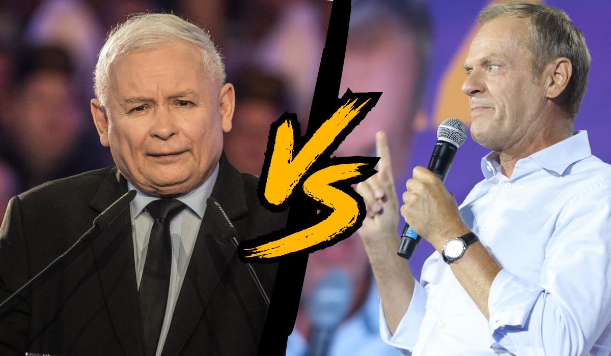 Sondaż: większość Polaków, bo aż 60%, chciałoby, żeby Tusk i Kaczyński spotkali się na debacie