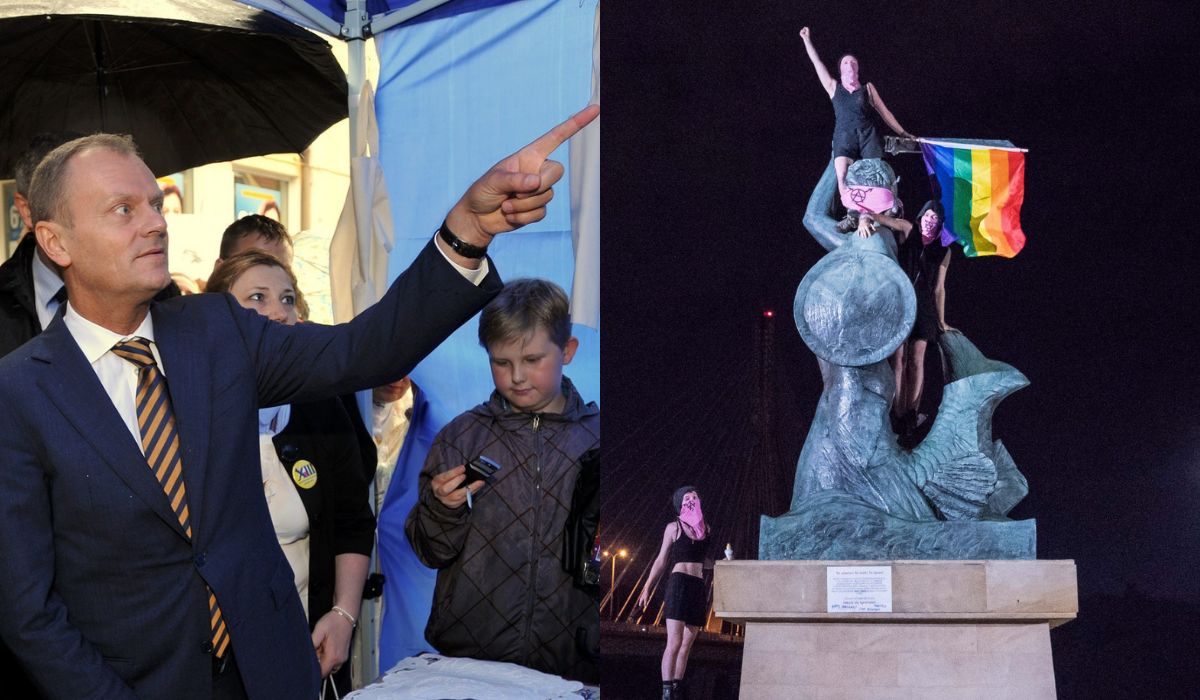 Tusk tłumaczy, że chce tolerancji, ale nie jest "tęczowym rewolucjonistą"