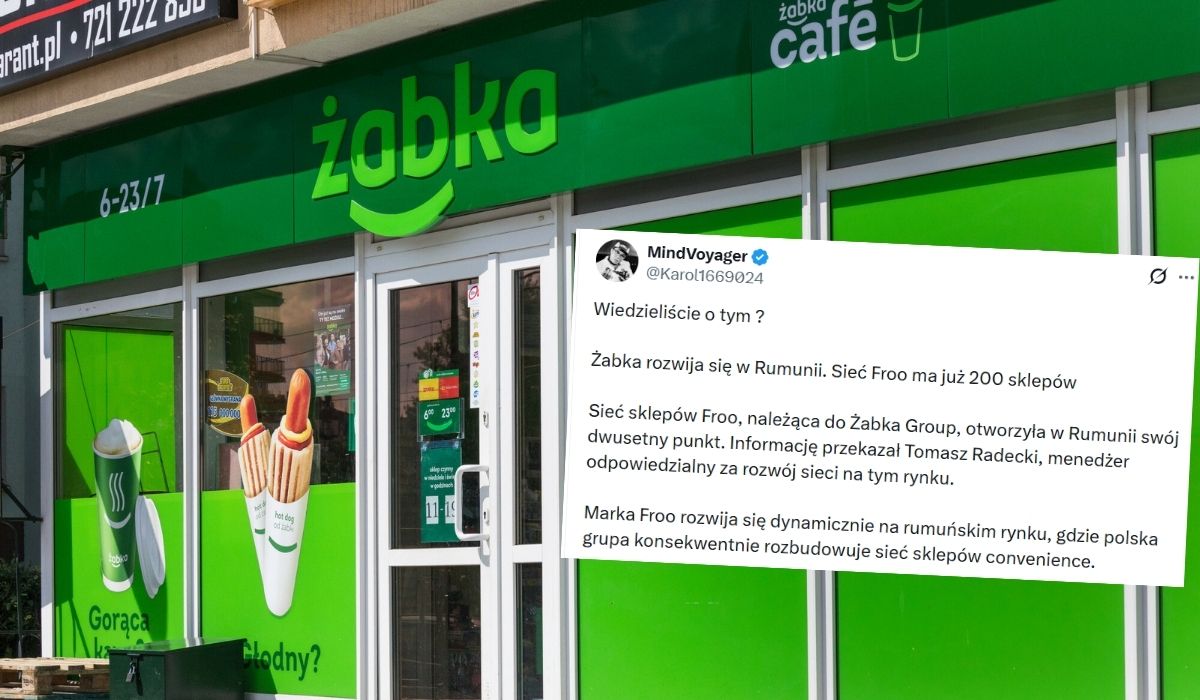 Żabka rozgościła się za granicą, otworzyła już 200 sklepów w Rumunii