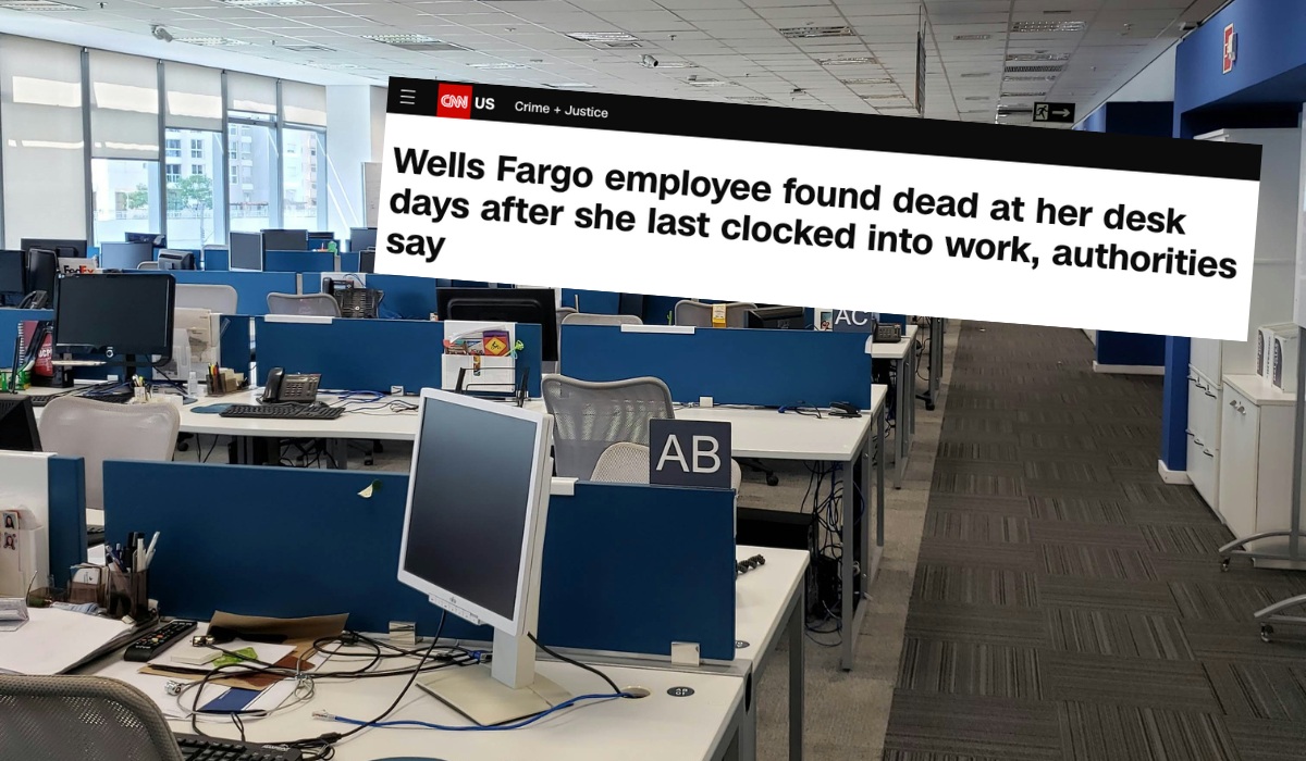 USA: kobieta zmarła przy biurku w pracy na open space, przez 4 dni nikt nie zauważył