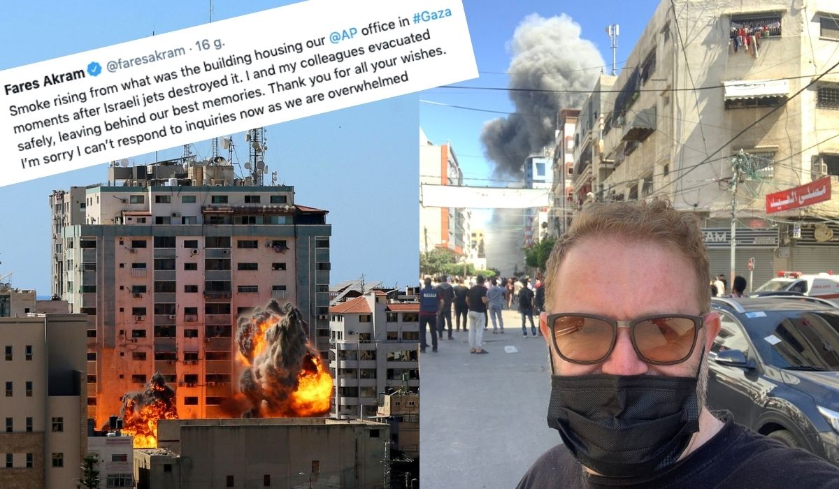 Associated Press "zszokowane i przerażone" izraelskim atakiem bombowym na jej biuro