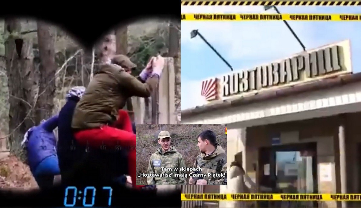 Białoruski sklep zrobił reklamę, w której wykorzystał kryzys migracyjny na granicy