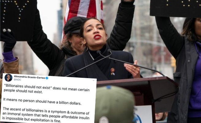 Ocasio-Cortez: nikt nie powinien mieć miliarda dolarów, to rezultat niemoralnego systemu