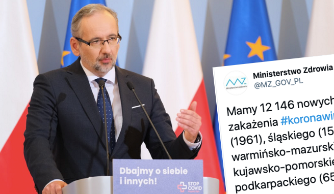 Wracają obostrzenia, ale tylko na Warmii i Mazurach. "Trzecia fala się rozpędza"