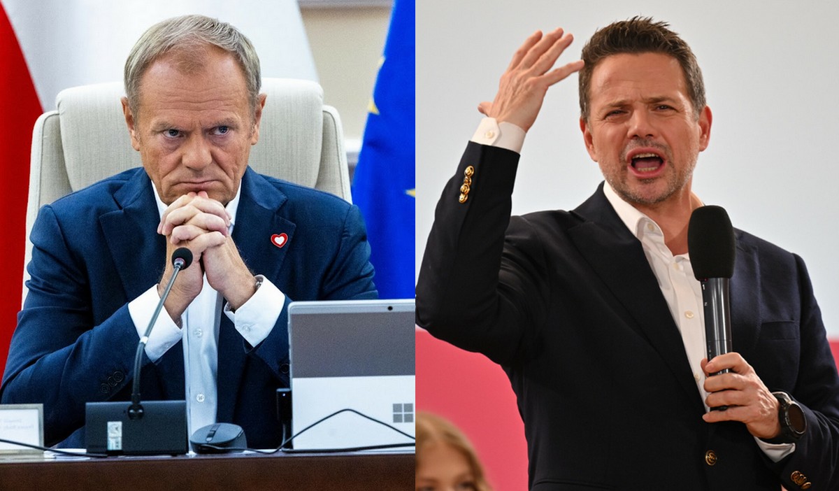 Trzaskowski zapowiedział, że jak wygra wybory, to nie będzie "długopisem Donalda Tuska"