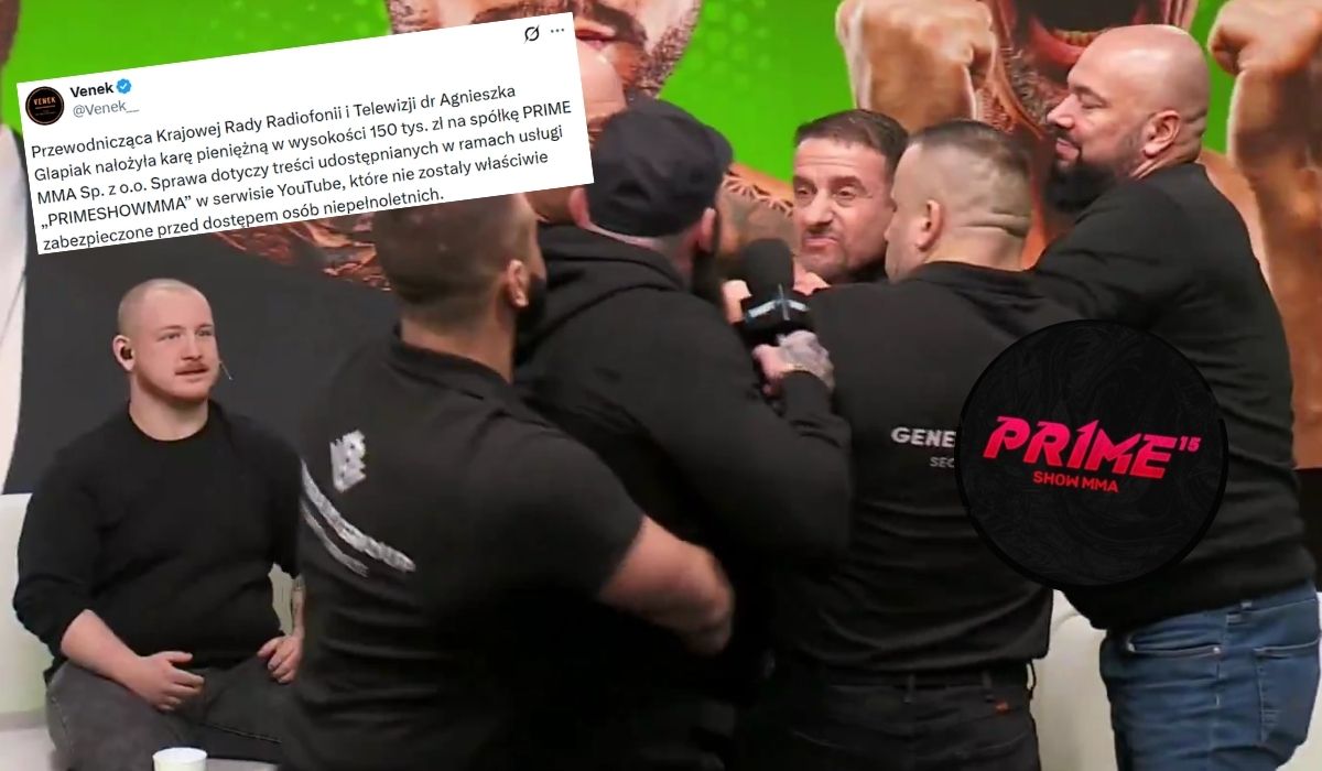 PRIME MMA dostało karę za to, że na oglądanie patusiarni były narażone dzieci
