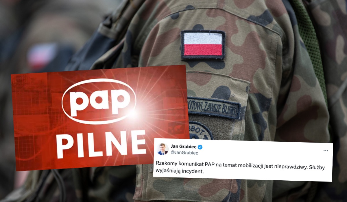 W PAP ukazała się fałszywa depesza o mobilizacji, to prawdopodobnie rosyjski cyberatak