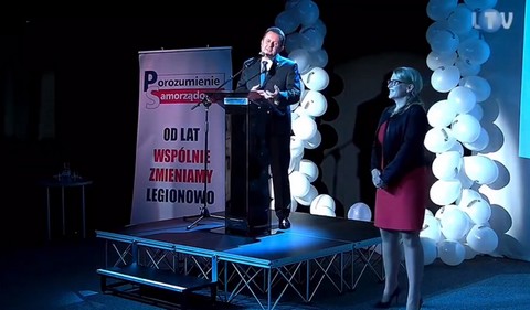 S*ksistowski występ prezydenta Legionowa. "One są aktywne, wręcz n*palone", "Ta Pani jest od s*ksu"