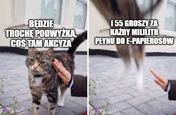 Sejm w ostatniej chwili dodał 55 gr akcyzy za każdy mililitr płynu do e-papierosów
