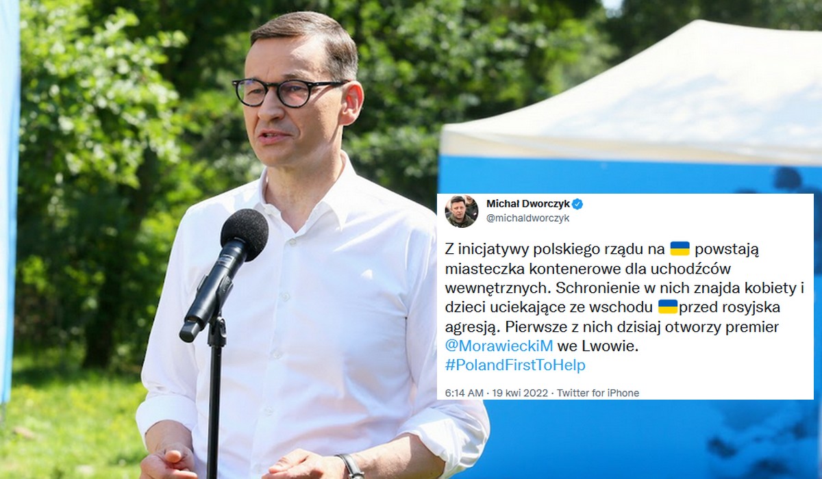 Dziś we Lwowie zostanie otwarte miasteczko kontenerowe dla uchodźców ze wschodu Ukrainy