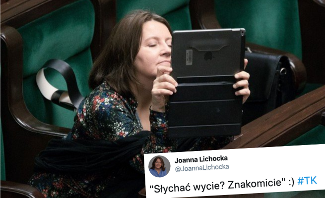 Lichocka o Trybunale Konstytucyjnym: "Słychać wycie? Znakomicie"