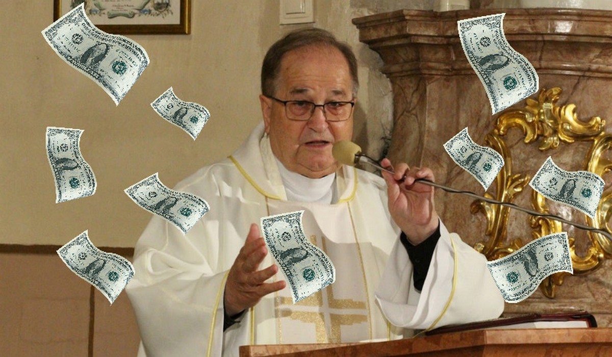 Ojciec Rydzyk na 20-lecie TV Trwam narzeka, że słuchacze powinni mu więcej płacić