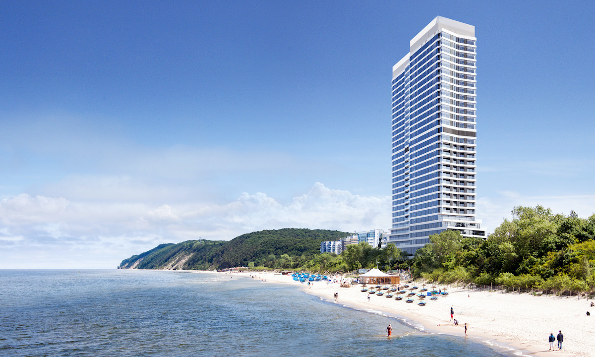 Patodeweloperka de luxe: w Międzyzdrojach przy plaży mają stanąć dwie wieże, obie powyżej 100 metrów wysokości