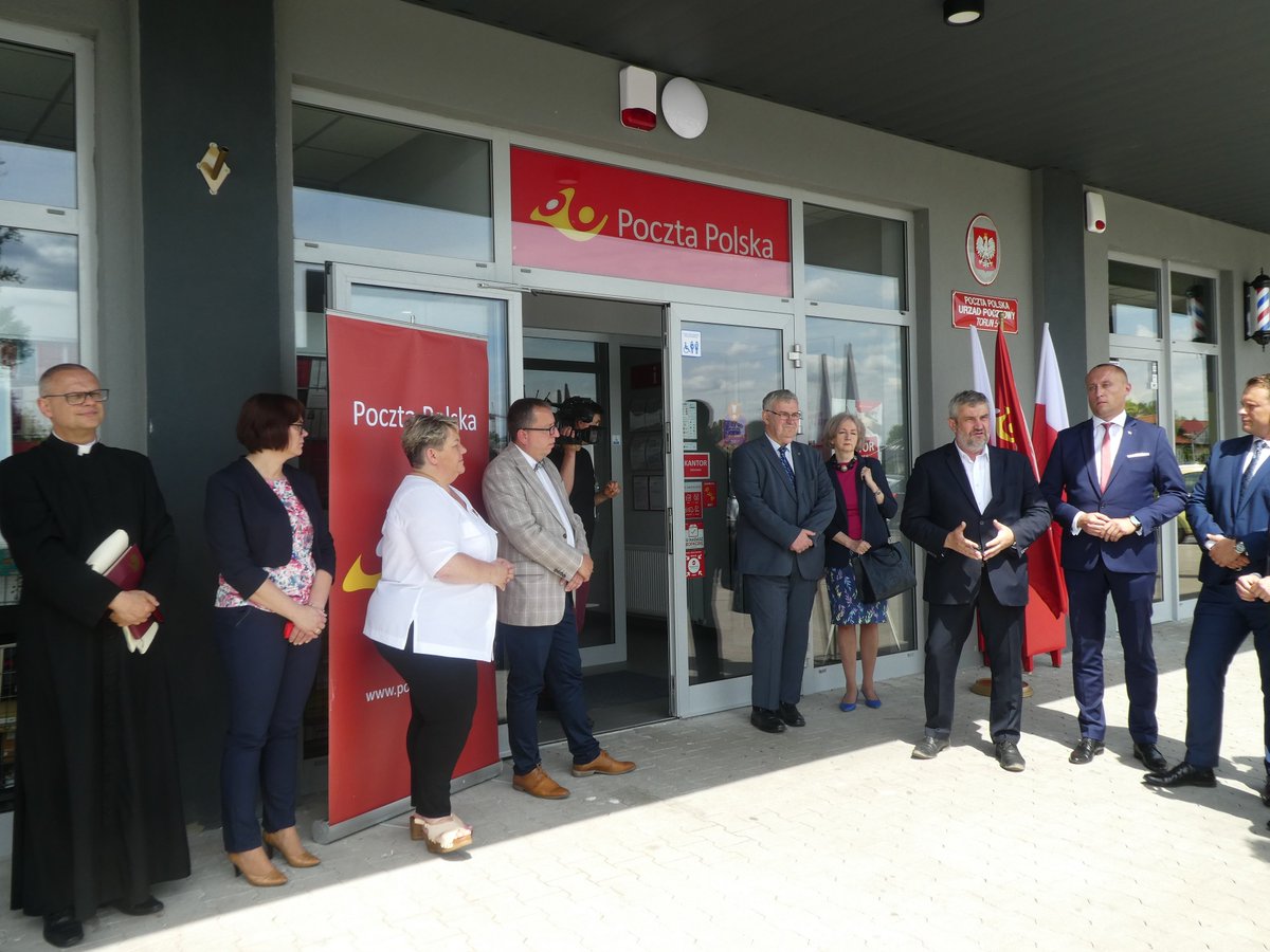 Pyszne otwarcie poczty w Toruniu, obecność ministra rolnictwa i w ogóle bajlando