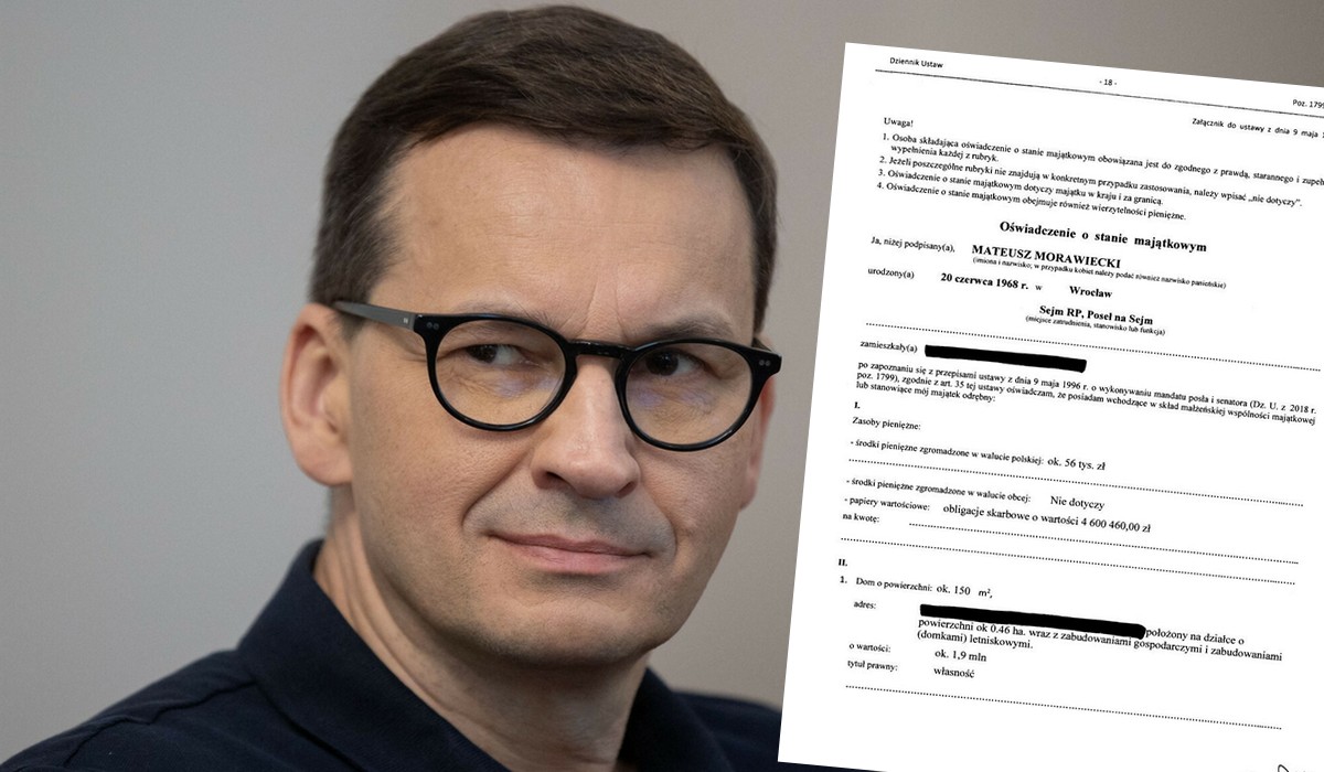 Morawiecki trafnie przewidział inflację i kupił obligacje skarbowe za 4,6 mln złotych