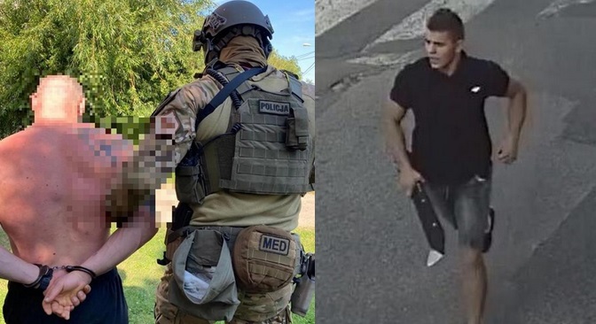 Policja szuka mężczyzn, którzy chodzili po mieście z maczetami. Jednego już zatrzymali