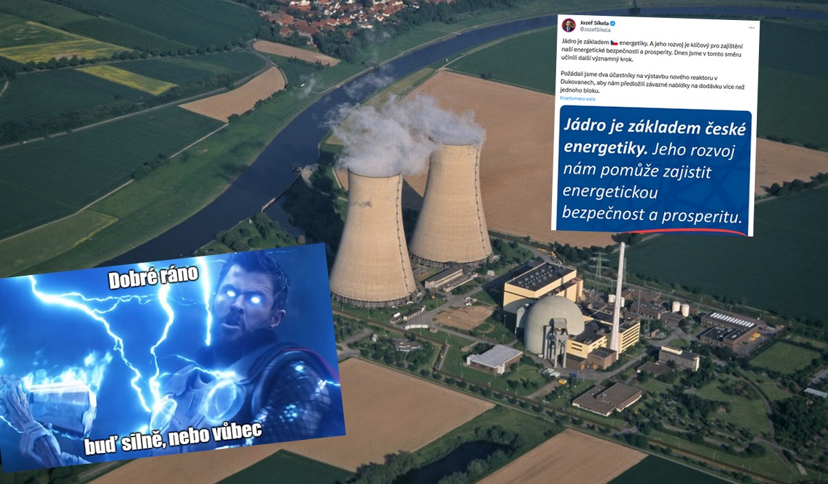 Czechy postawiły na atom na bogato, zamiast jednego bloku energetycznego będą cztery