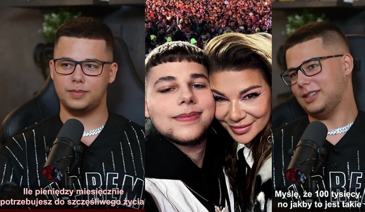 Allan "Syn" Krupa o zarobkach: 100 000 zł to tak optymalnie, można żyć i odkładać