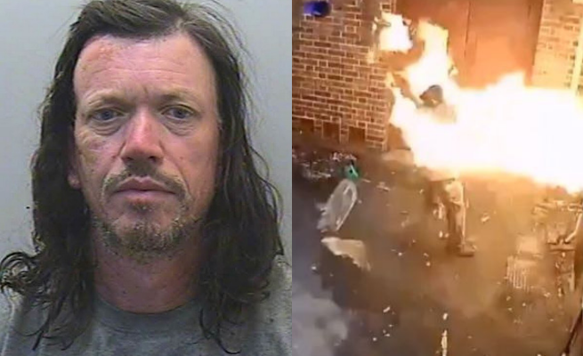 Neofaszysta próbował podpalić synagogę w Exeter, ale podpalił sam siebie