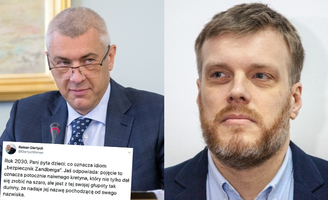 Giertych: kiedyś "bezpiecznik Zandberga" będzie oznaczać naiwnego kretyna