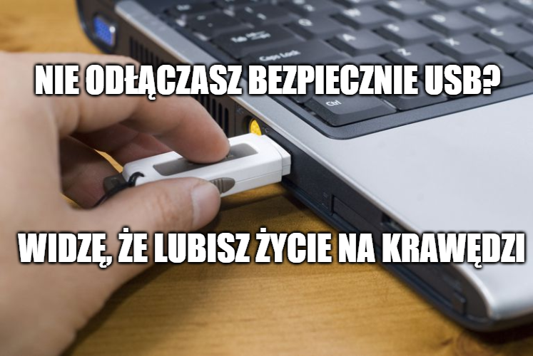 Microsoft potwierdza, że nie musisz już "bezpiecznie" odłączać USB
