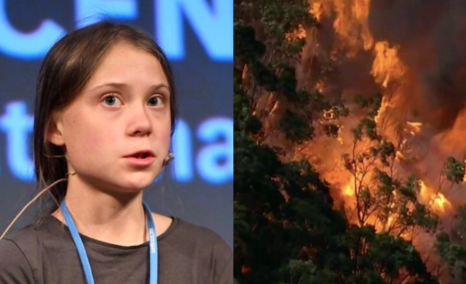Greta Thunberg: nawet takie katastrofy jak pożary w Australii nie przynoszą zmiany politycznej